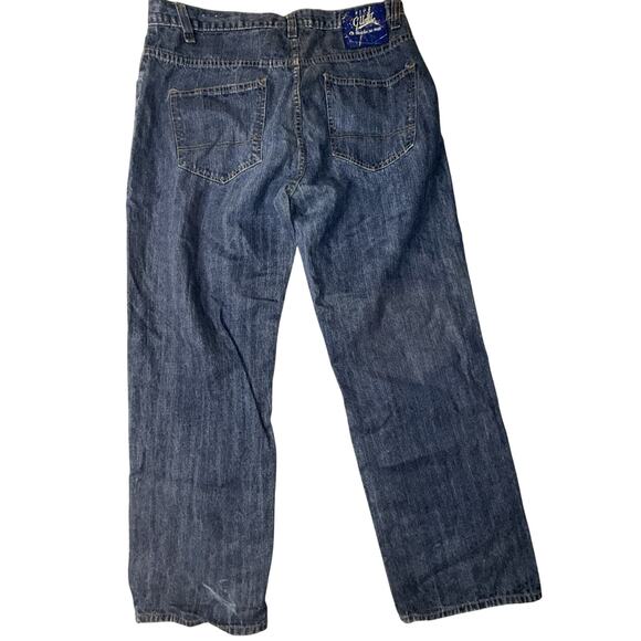 G Unit Denim jeans Mens 36x34 Blue‎ Casual Baggy Y2K Skater Hip Hop - Picture 3 of 12
